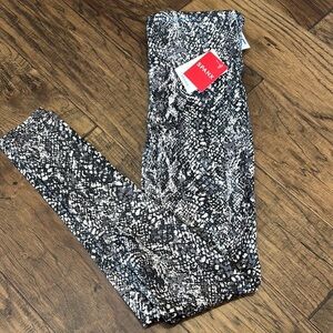SPANX faux snakeskin pull on leggings